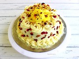Rasamalai Cake Recipe | How to make Rasamalai Cake | Indian Fusion Cakes