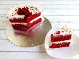 Red Velvet Cake with Homemade Cream Cheese