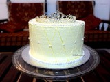 Tiara Cake | No Fondant Tiara Cake | How to make an easy Tiara Cake