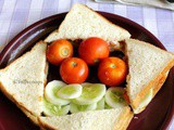 Tomato Cucumber sandwich