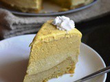 Egg Free Gelatin Free Mango Mousse Cake – Video Recipe