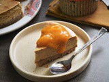Eggless Baked Pumpkin Cheesecake Recipe