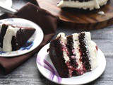 Eggless Black Forest Pastry