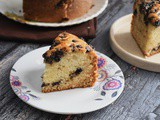 Eggless Choco Chip Butter Cake