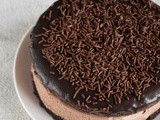 Eggless Chocolate Mousse Sandwich Cake – Video Recipe