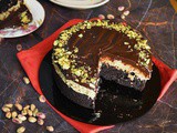 Eggless Dubai Chocolate Cake Recipe