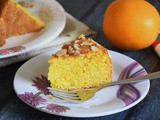 Eggless Sicilian Orange Cake