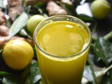 Fresh Turmeric Curry Leaves Juice – Healthy Juice Recipes