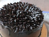 How To Pipe Easy Ganache Flower On Chocolate Orange Cake – Video Recipe
