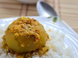 Sprouts Stuffed Tinda Curry