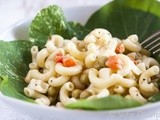 Mom’s Macaroni Salad (Nudelsalat) for #WorldOnAPlate
