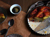 Fresh Figs & Saffron Cake / Anjeer Aur Zafran Ka Cake