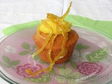 Muffin di Carote con Crema al Limone e Zeste Caramellate