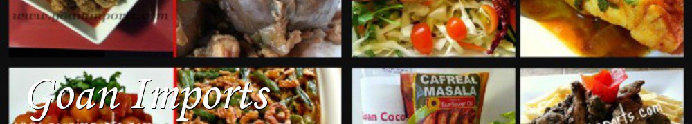Very Good Recipes - Goan Imports