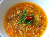 Indo-Chinese Hot and Sour Soup Recipe