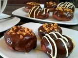 Donuts de chocolate al horno
