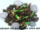 Chicken Fry With Arabic Spice Mix