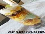 Corn Flakes-Custard Parfait