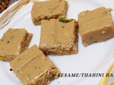 Sesame/Thahini Halwa