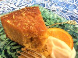 Gluten Free Lemon Ginger Polenta Cake