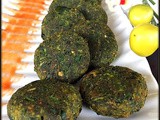 Bread Spinach Kabab
