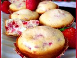 Strawberry-Cheesecake Muffins