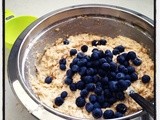 Banana and Blueberry Oat Muffins