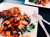 Recipe: Moroccan chicken thighs and salad