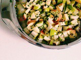Recipe: pork with pear and apple salad
