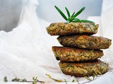 Chiftelute de ciuperci cu seminte de canepa | Protein-Rich Mushroom Hemp Patties with Herbs