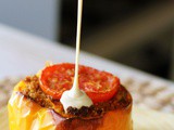 Couscous Stuffed Peppers (Easy Vegetarian)