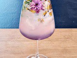 Floral Gin Lemonade Cocktail