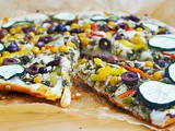 Middle Eastern Gluten-Free Vegan Pizza