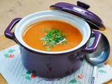 Roasted Tomato and Red Pepper Soup