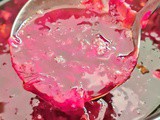 Slow Cooker Rose Jelly (Easy Edible Rose Petal Recipe)