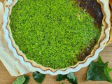 Spring Ricotta Tart with Edible Weeds