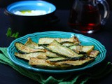 Kolokythakia tiganita / zucchine fritte