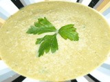 Cream of Leek and Asparagus Soup