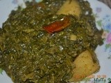 Aloo Maythi (Potatoes with Fenugreek Leaves)
