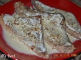 Bread dessert - Shahi Tukra - Royal Toast (Guest Post for Monu)