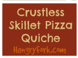 Crustless Skillet Pizza Quiche