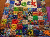 Jack’s i Spy Baby Quilt – Part 2 – It’s Finished