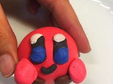K is for Kirby Made From Modeling Clay