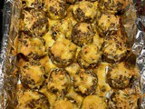 Simple Stuffed Mushrooms with Sausage and Cream Cheese