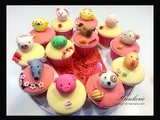 12 Zodiac cny Cupcakes for Charity - Original designed by Hankerie