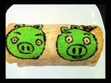 Angry Pigs Swiss Roll