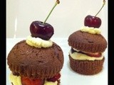 Cherry Chocolate Cupcakes