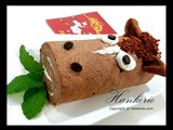 Horse Swiss Roll for cny 2014