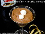 2 Ingredients Eggless Nutella Mousse - Easiest Chocolate Mousse Recipe
