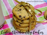 Eggless Chocolate Chip Cookies, Soft & Chewy Chocolate Chip Cookies